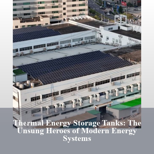 Thermal Energy Storage Tanks: The Unsung Heroes of Modern Energy Systems